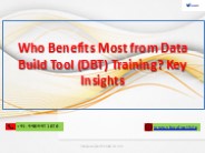 Top Data Build Tool Training | DBT Training