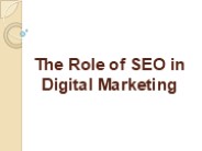 "SEO: The Backbone of Digital Marketing Success"