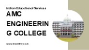 AMC Engineering College