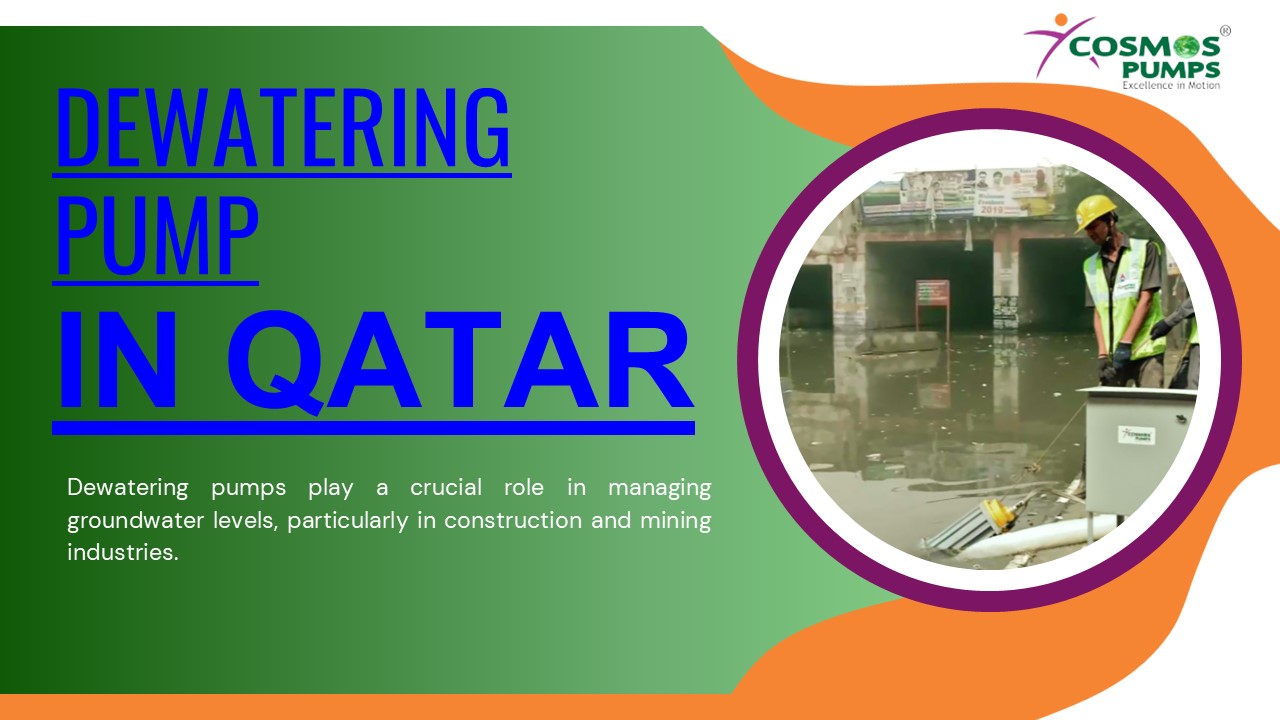 dewatering pump in Qatar