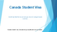 Canada study visa | Canada student visa