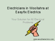 Electrician Woollahra