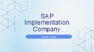 Business Success with an SAP Implementation Company