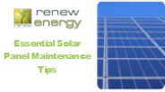 Essential Solar Panel Maintenance Tips