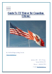 Guide To US Waiver for Canadian Citizens