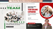 How Do Team Building Activities Benefit Organizations?