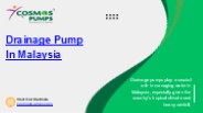 Drainage Pump in Malaysia