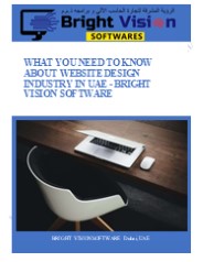 Understanding UAE's Web Design Industry with Bright Vision Software