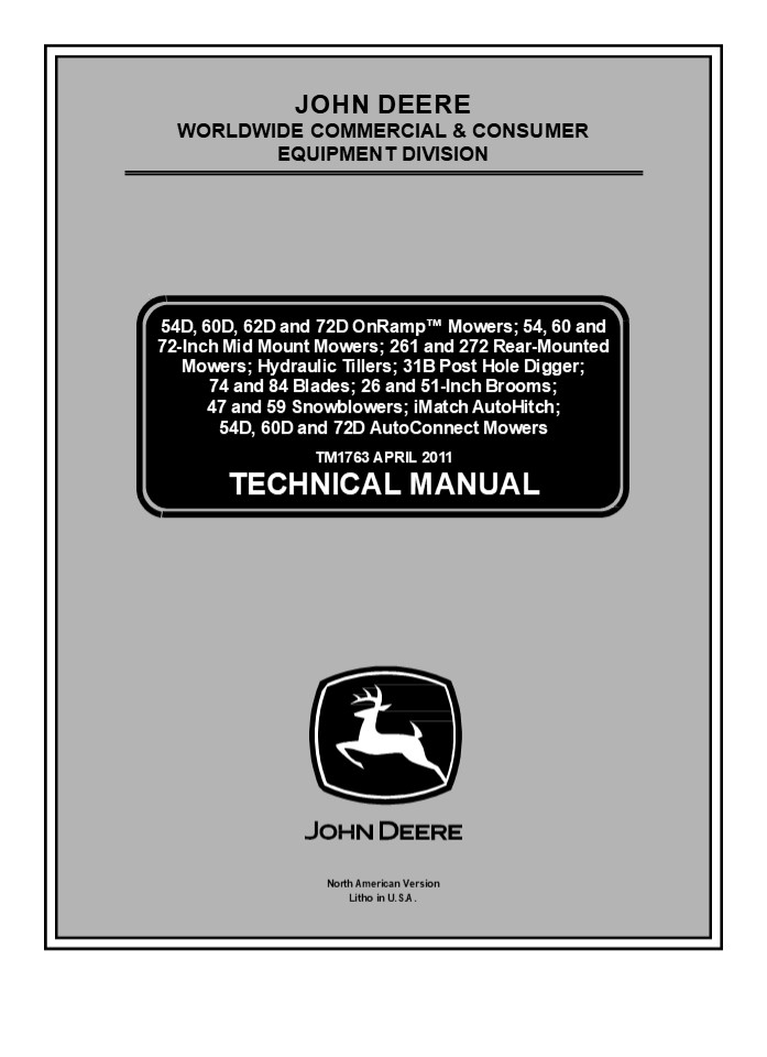 John Deere Imatch Autohitch Service Repair Manual Instant Download