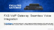 FXS VoIP Gateway  | UBIQCOM (1)