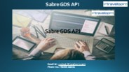 Sabre GDS API