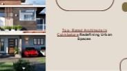 Top- Rated Architects in Coimbatore Redefining Urban Spaces