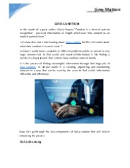 GreyMatterz | Data Curation