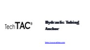 Hydraulic Tubing Anchor - www.techtac.com (1)