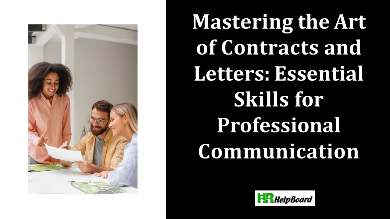 Official Letter Format