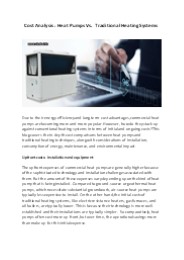 Cost Analysis: Heat Pumps Vs. Traditional Heating Systems