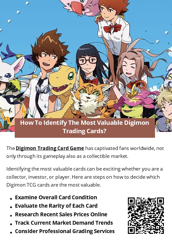 How To Identify The Most Valuable Digimon Trading Cards?