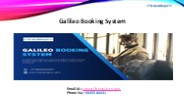 Galileo Booking System