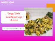Tangy Tahini Cauliflower and Potato (2)