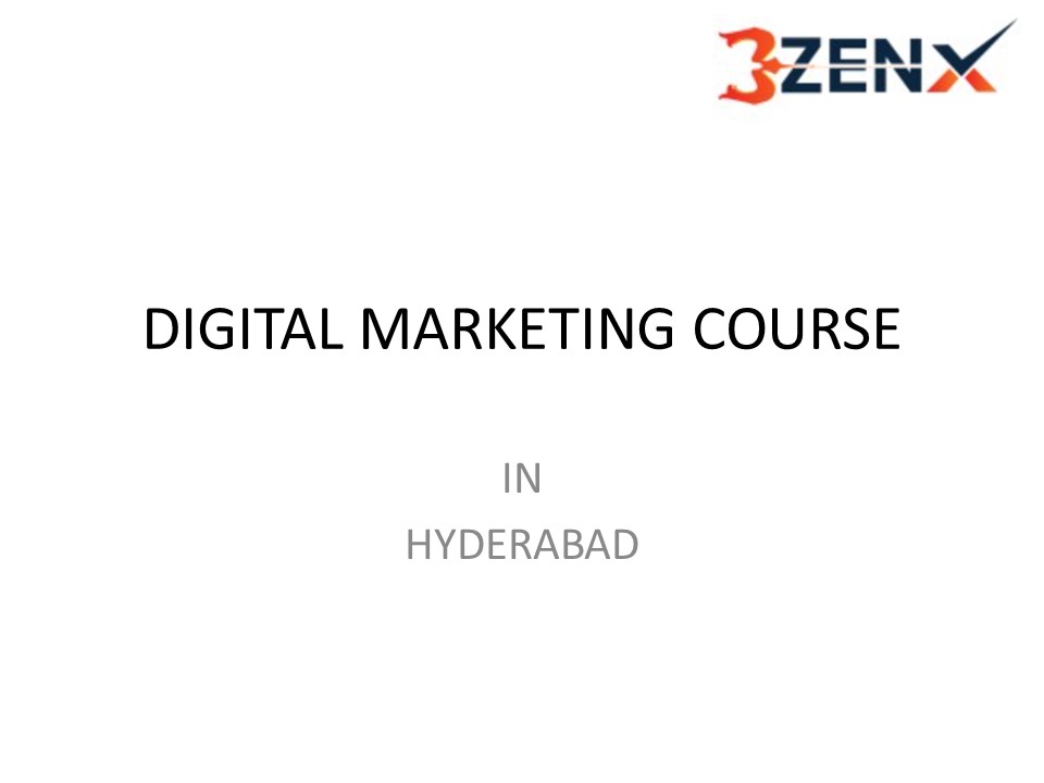 Digital Marketing Course in Hyderabad