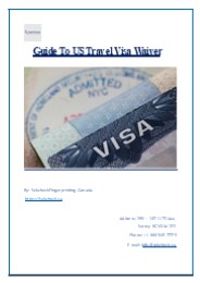 Guide To US Travel Visa Waiver