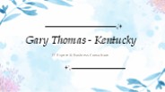 Gary Thomas (Kentucky) - A Tactical Genius