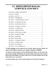 New Holland CX780 Combine Service Repair Manual Instant Download