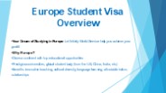 Europe study visa | visa agent