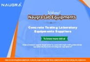 Concrete Testing Laboratory Equipments Suppliers (1)