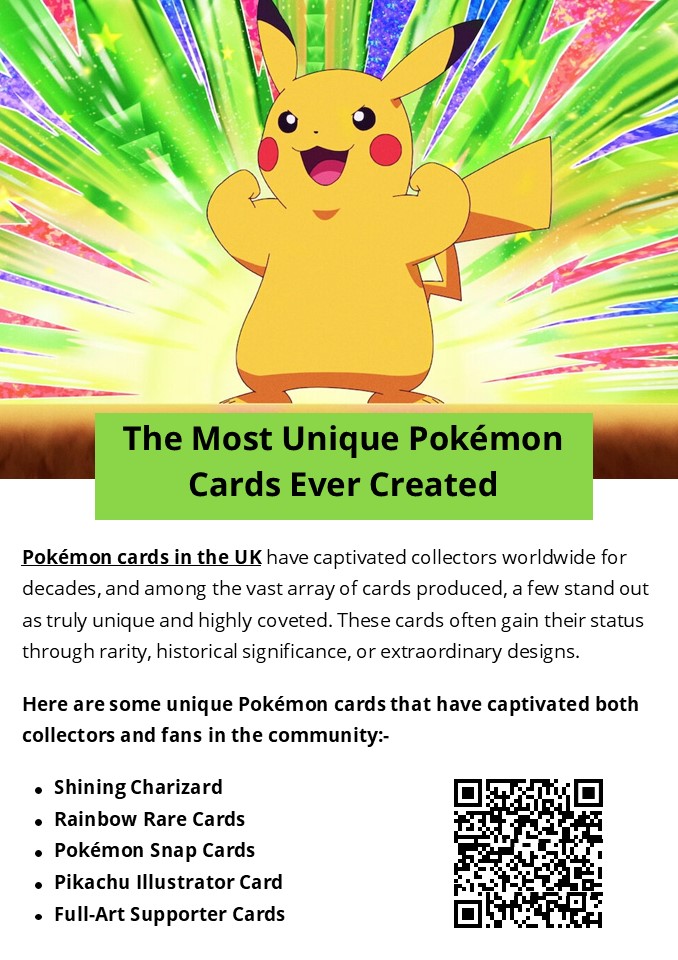 The Most Unique Pokémon Cards Ever Created