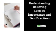 Relieving Letter Sample