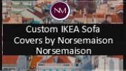 IKEA Sofa Covers In The Most Beautiful Fabrics | By NorseMaison ✨✨