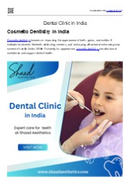Dental Clinic in India