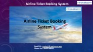 Airline Ticket Booking System
