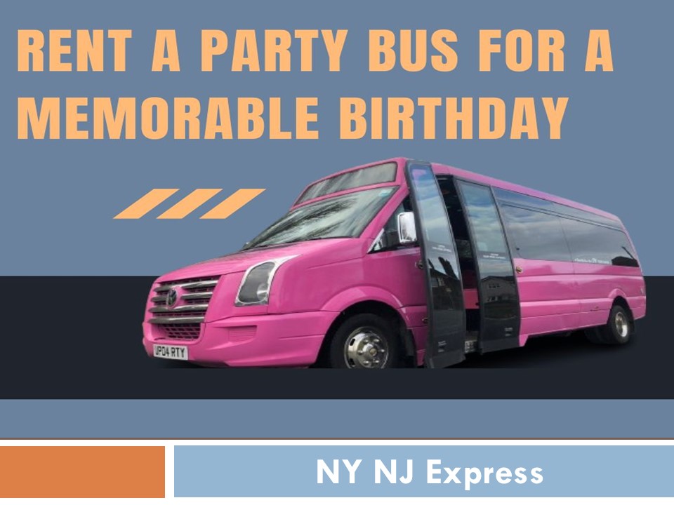 Rent a Party Bus for a Memorable Birthday