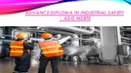 Advance Diploma in Industrial Safety | ADIS MSBTE