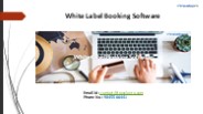 White Label Booking Software