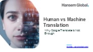 Human vs. Machine Translation: Enhancing Global Communication
