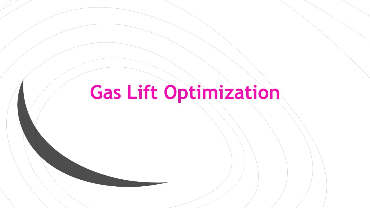 Gs lift and ESP Optimization