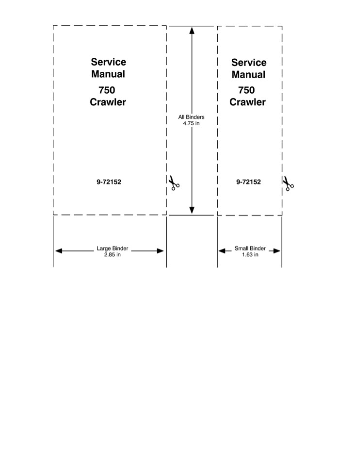 CASE 750 Crawler Dozer Service Repair Manual Instant Download