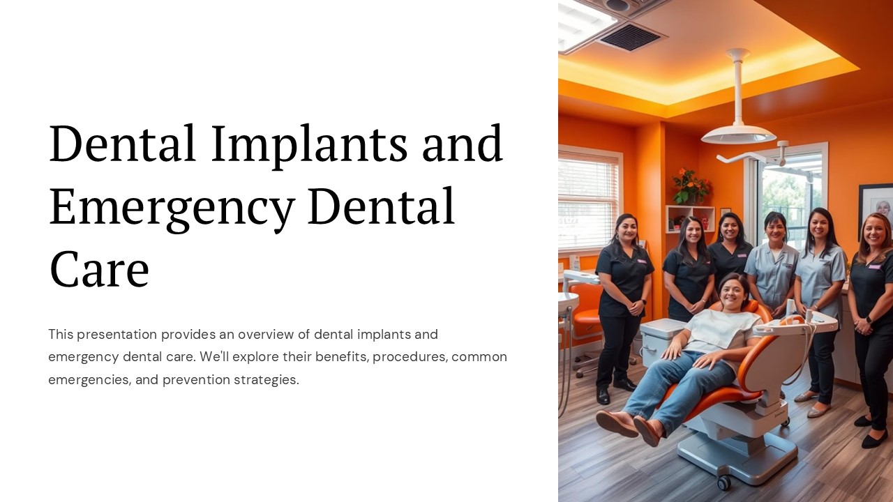 Dental Implants and Emergency Dental Care
