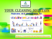 Expert Commercial Cleaning Services in Roanoke, VA