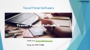 Travel Portal Software
