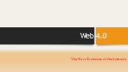 what is web 4.0