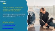 How to cancel Flight Ticket