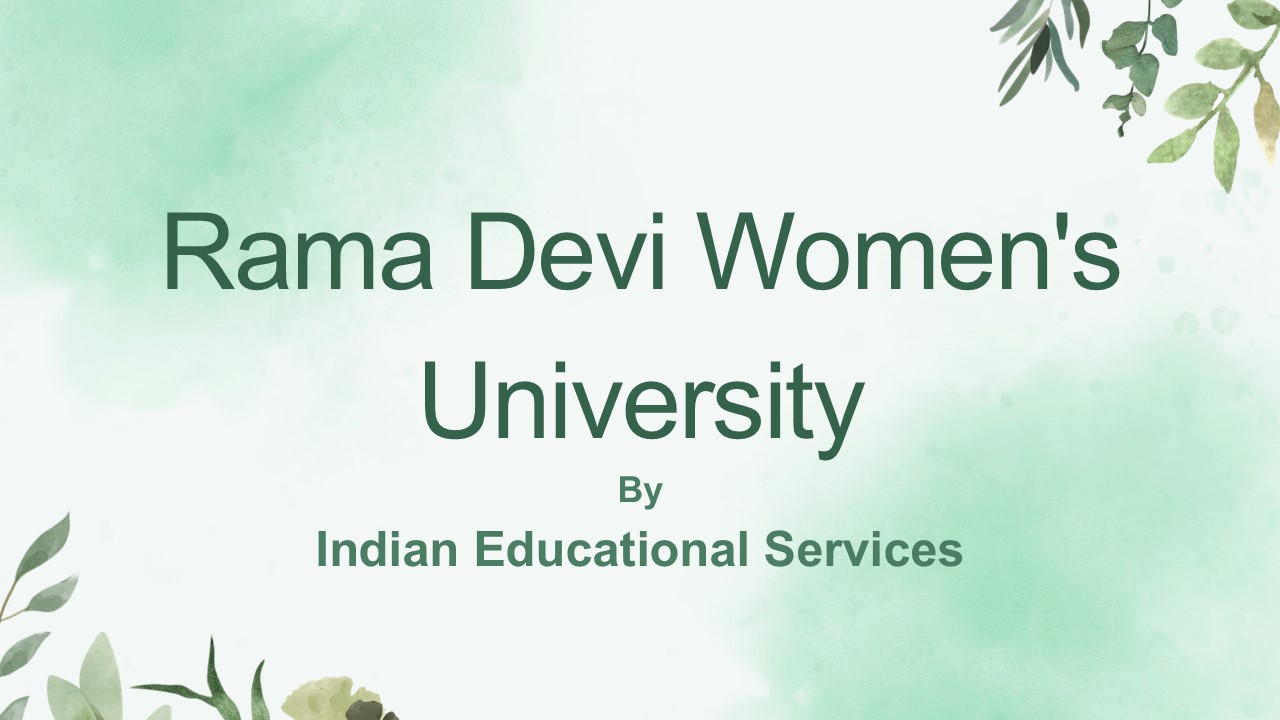 Rama Devi Women's University