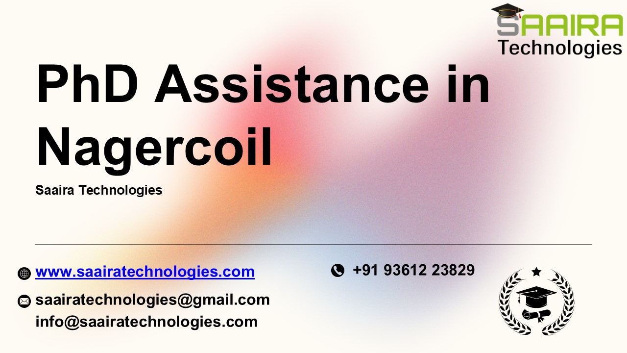 PhD Assistance in Nagercoil
