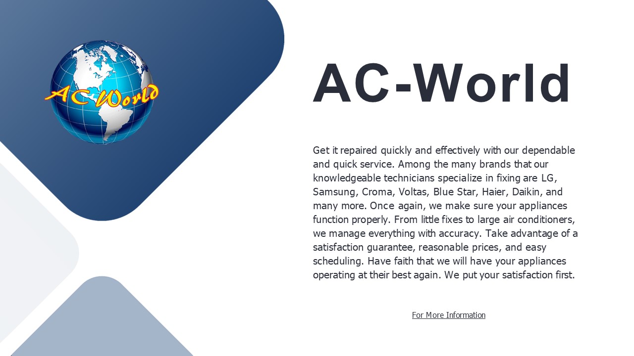 Ac repair Service in Mumbai - AC World