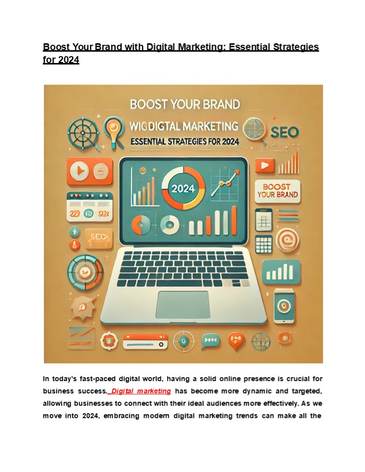 PPT – Boost Your Brand with Digital Marketing: Essential Strategies for ...