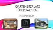 Gartensitzplatz überdachen
